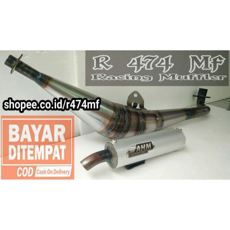 Jual AHM Exhaust Underside Yamaha SS2 SSTWO Y110 | Shopee Indonesia