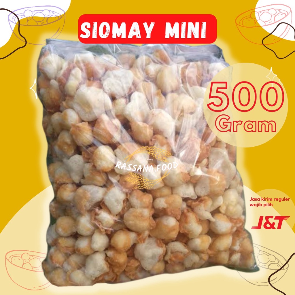 Jual Siomay Kering 500 Gram Gurilem Mini Shopee Indonesia