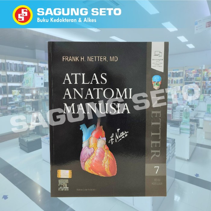 Jual ORIGINAL! ATLAS ANATOMI MANUSIA NETTER EDISI 7 - BAHASA INDONESIA ...