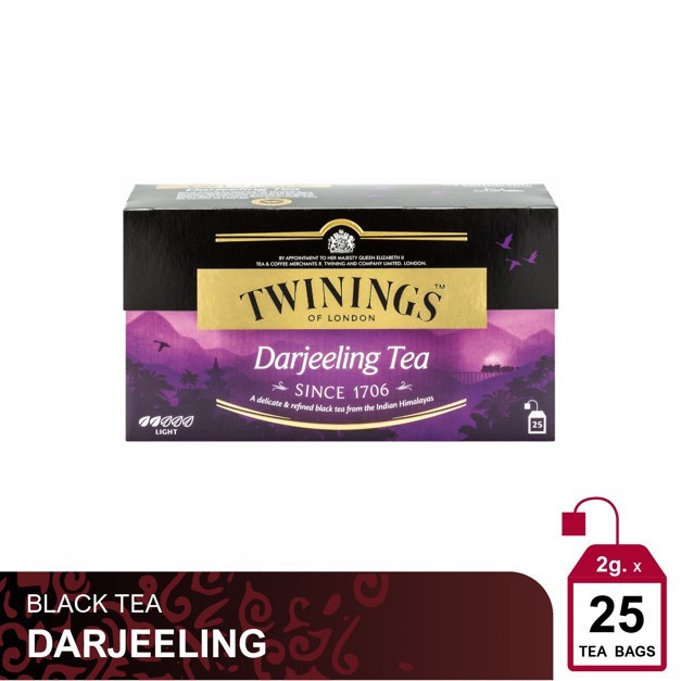 Jual Twinings Teh Hitam Celup Darjeeling Tea 25x2gr Teh Twinnings Bag Shopee Indonesia 2208