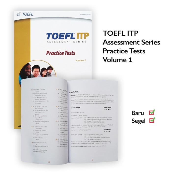 Jual Buku TOEFL ITP Assessment Series | Shopee Indonesia