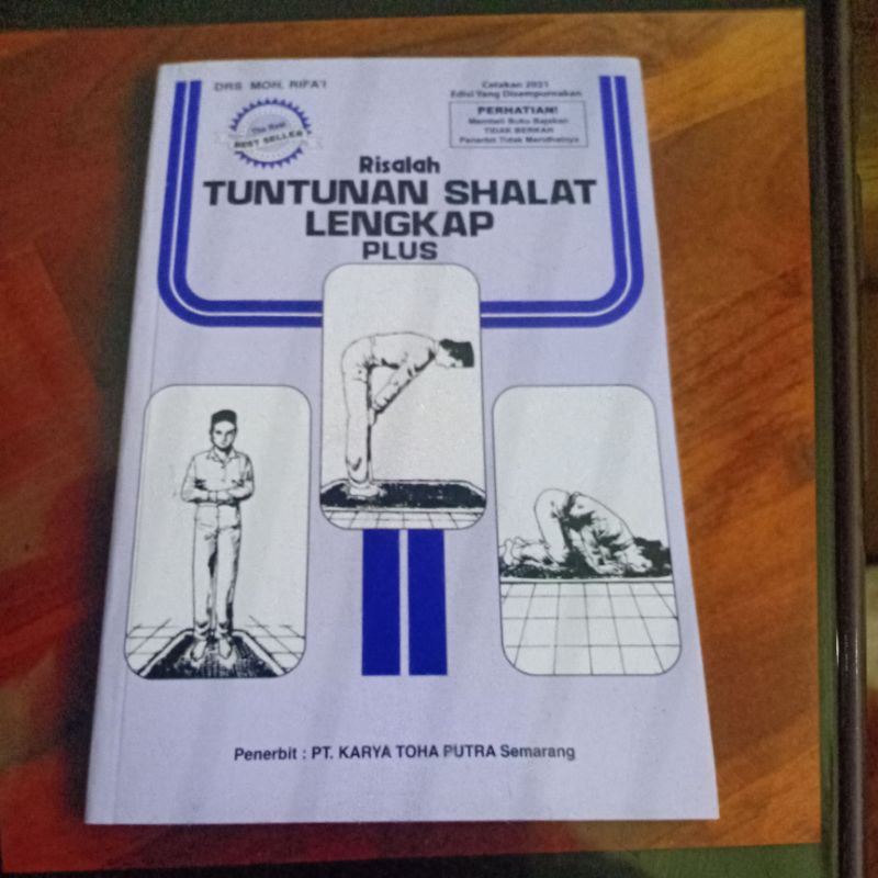 Jual RISALAH TUNTUNAN SHALAT LENGKAP TUNTUNAN SOLAT RTSL CETAKAN TOHA ...