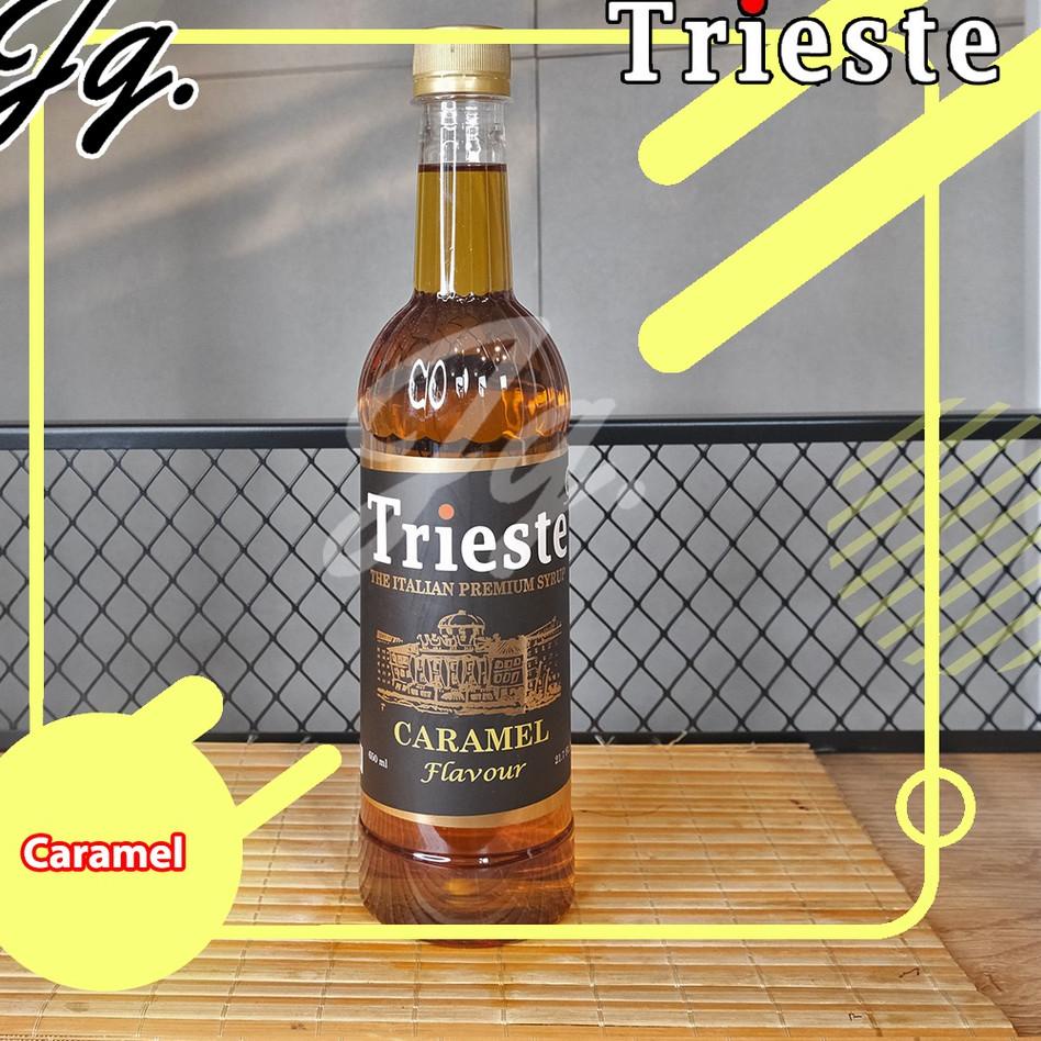 Jual Trieste Syrup Caramel 650 Ml Trieste Sirup Caramel Shopee