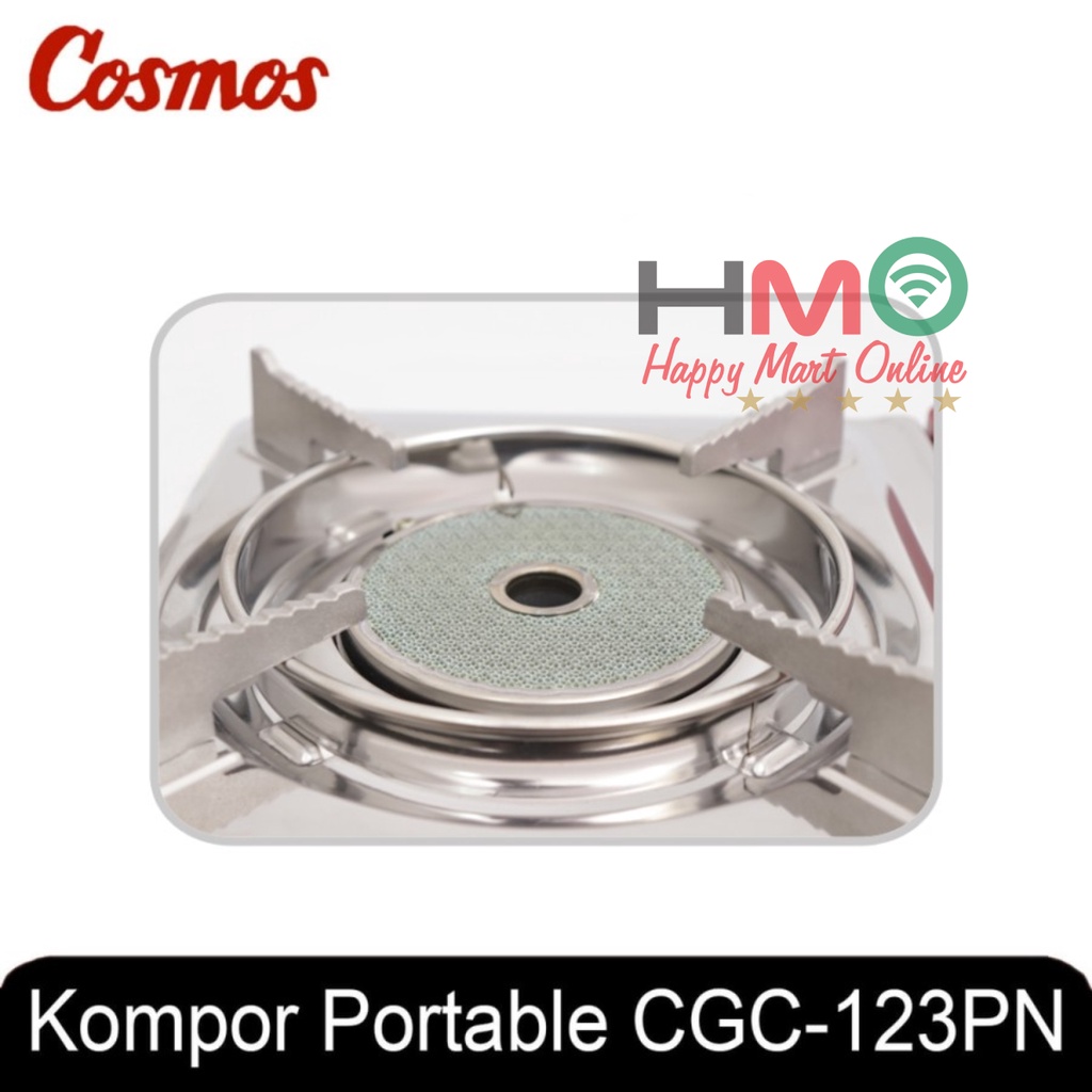 Jual Kompor Portable Cosmos CGS-123P + Koper / Kompor Gas Portable 2in1 ...