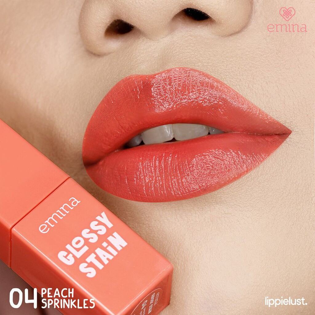 Jual EMINA LIP TINT GLOSSY STAIN SERIES// Shopee Indonesia
