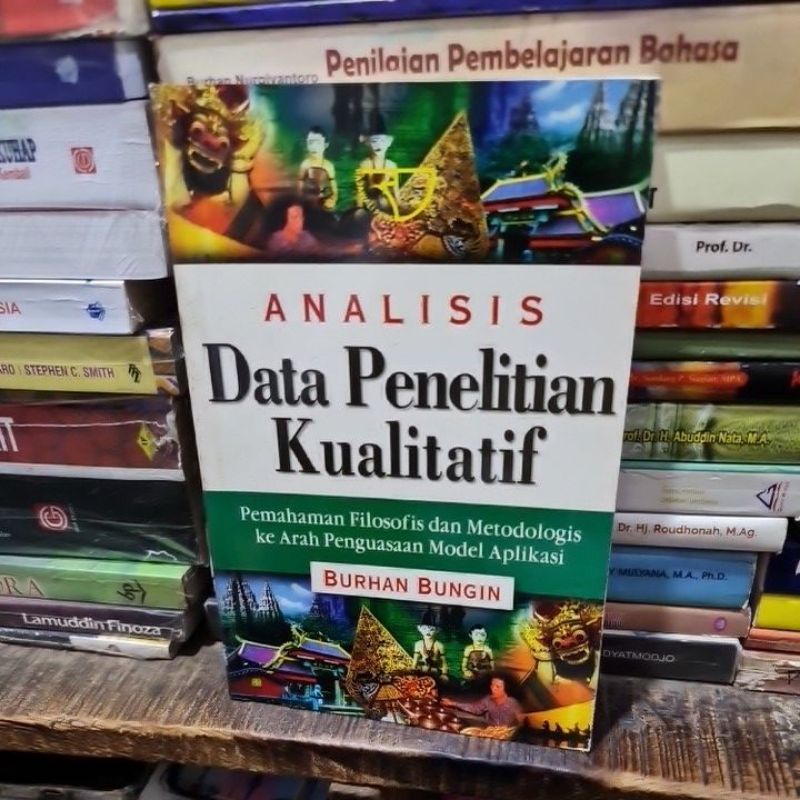 Jual Analisis Data Penelitian Kualitatif By Burhan Bungin | Shopee ...