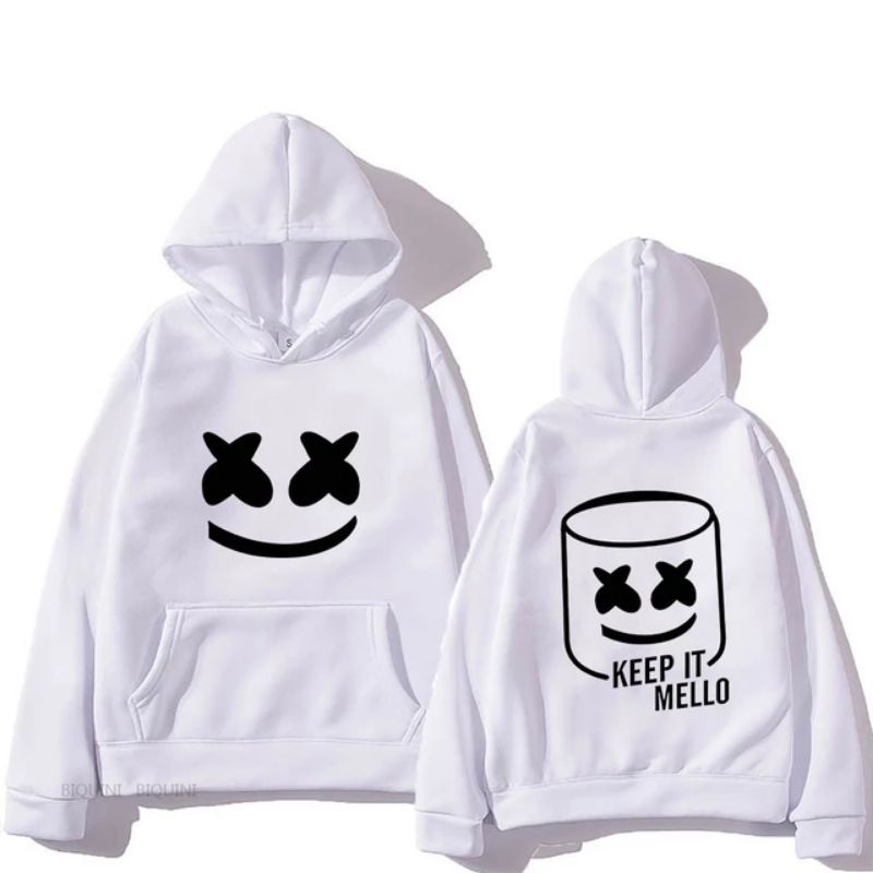 Jual Jaket Hoodie DJ Marshmello Keep It Mello Pria Wanita Custom Distro Polos Shopee Indonesia