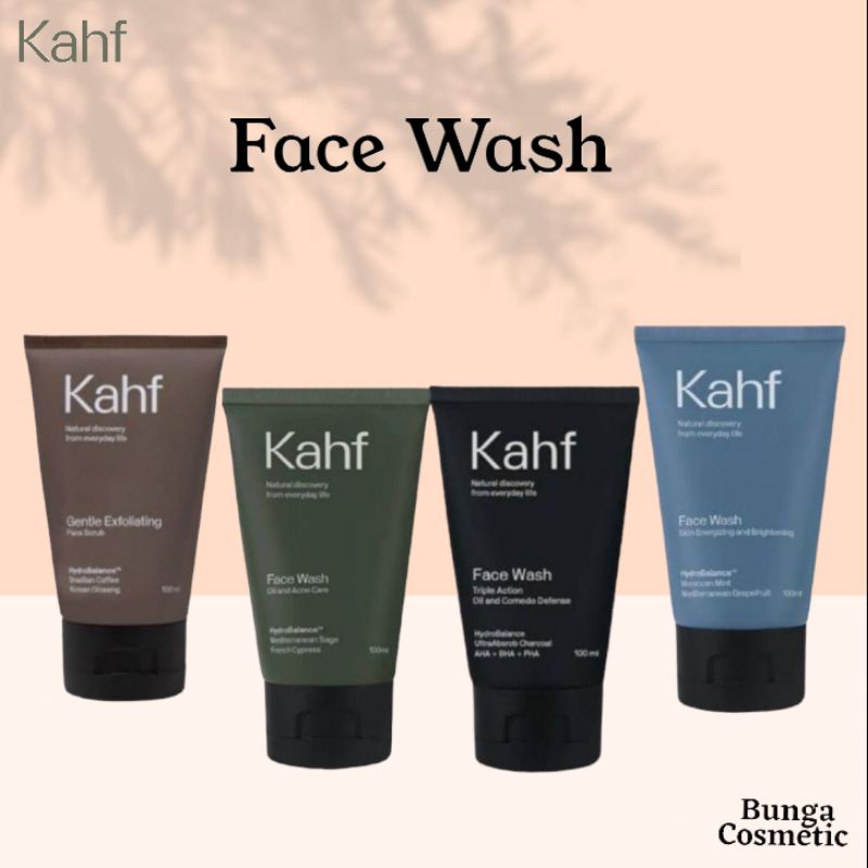 Jual Kahf Face Wash 100ml Shopee Indonesia