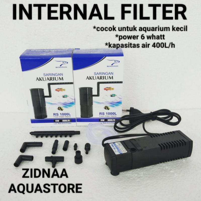 Jual MESIN INTERNAL ROSSTON RS 1000L Alat power head akuarium kecil