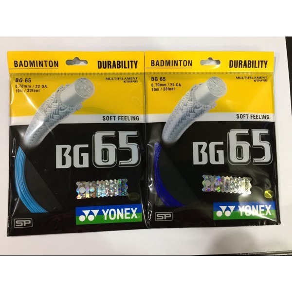 Jual Sera Senar Raket Badminton Yonex Bg 65 Original | Shopee Indonesia