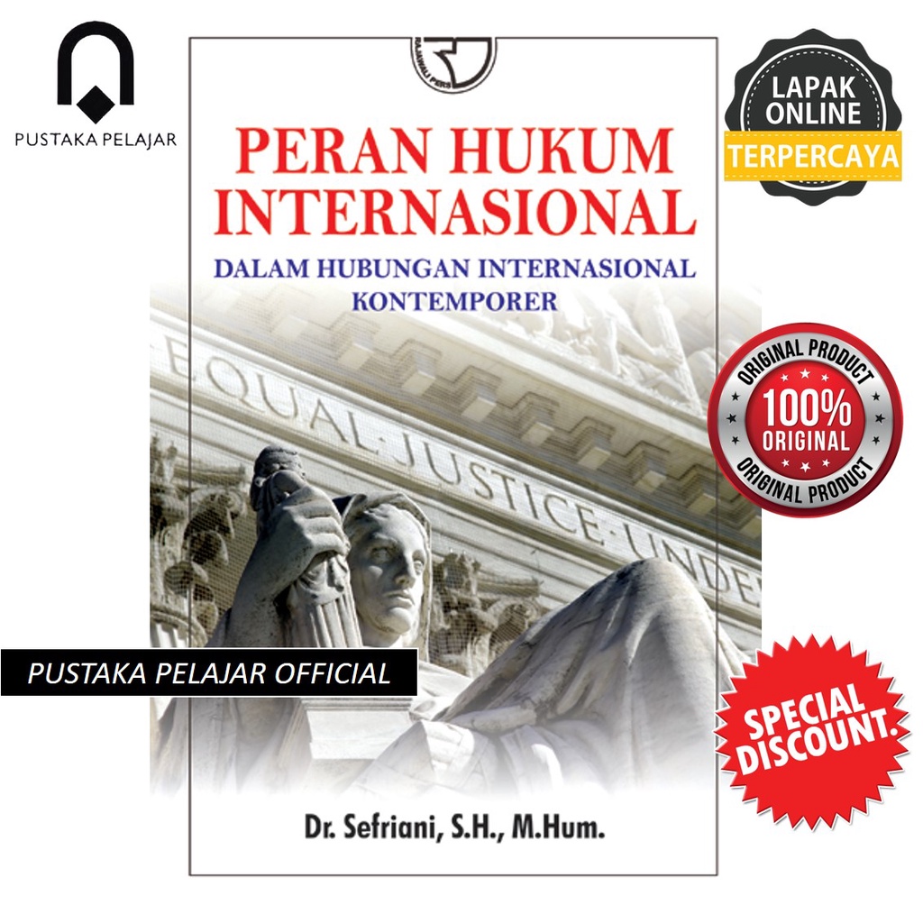 Jual Buku Ori Peran Hukum Internasional Dalam Hubungan Internasional ...