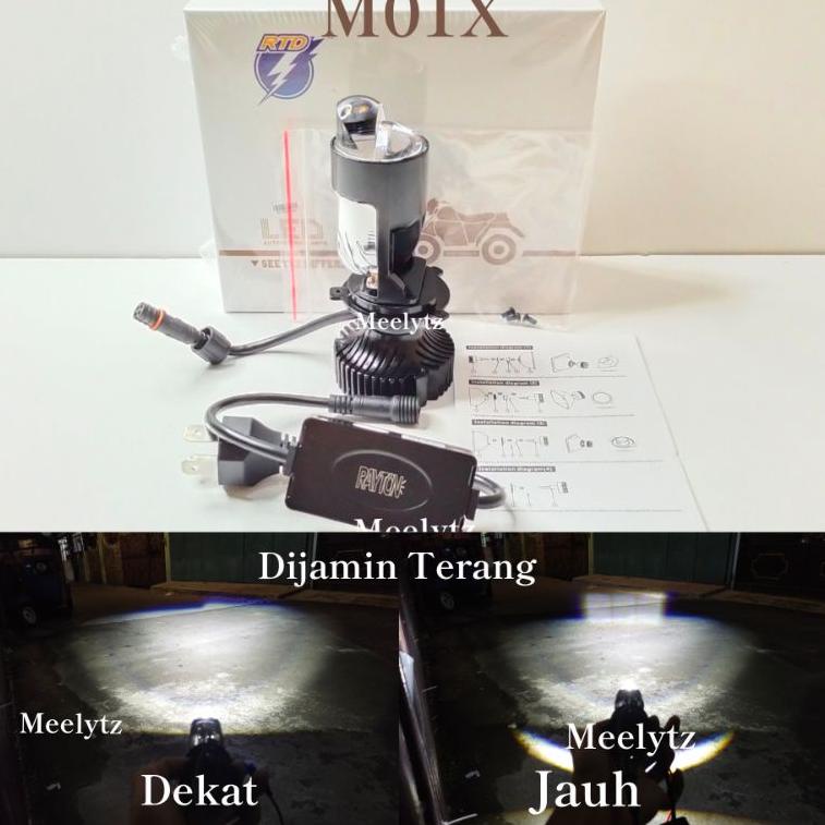 Jual Best Rating D Lampu Utama Led Rtd M X Mini Projector H Cut Off Motor Mobil Shopee