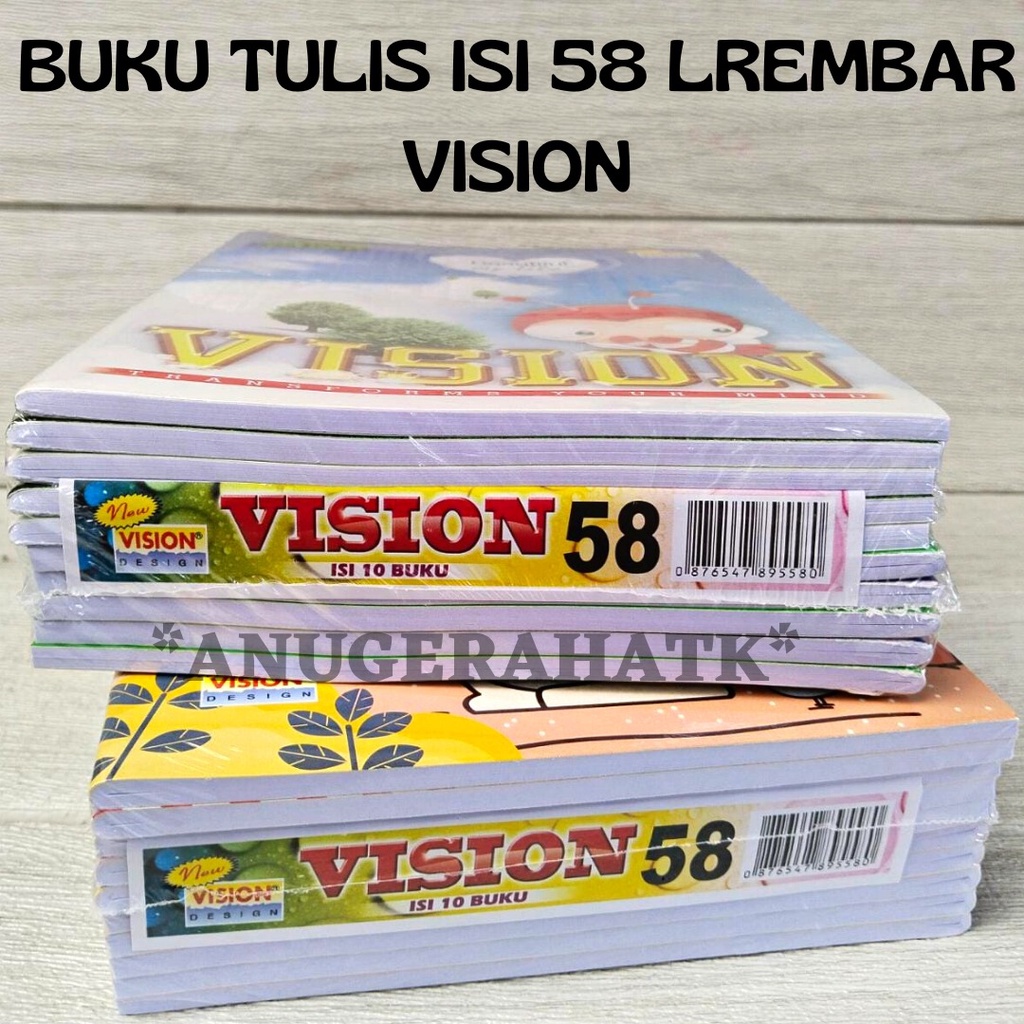 Jual Buku Tulis Vision Lembar Shopee Indonesia