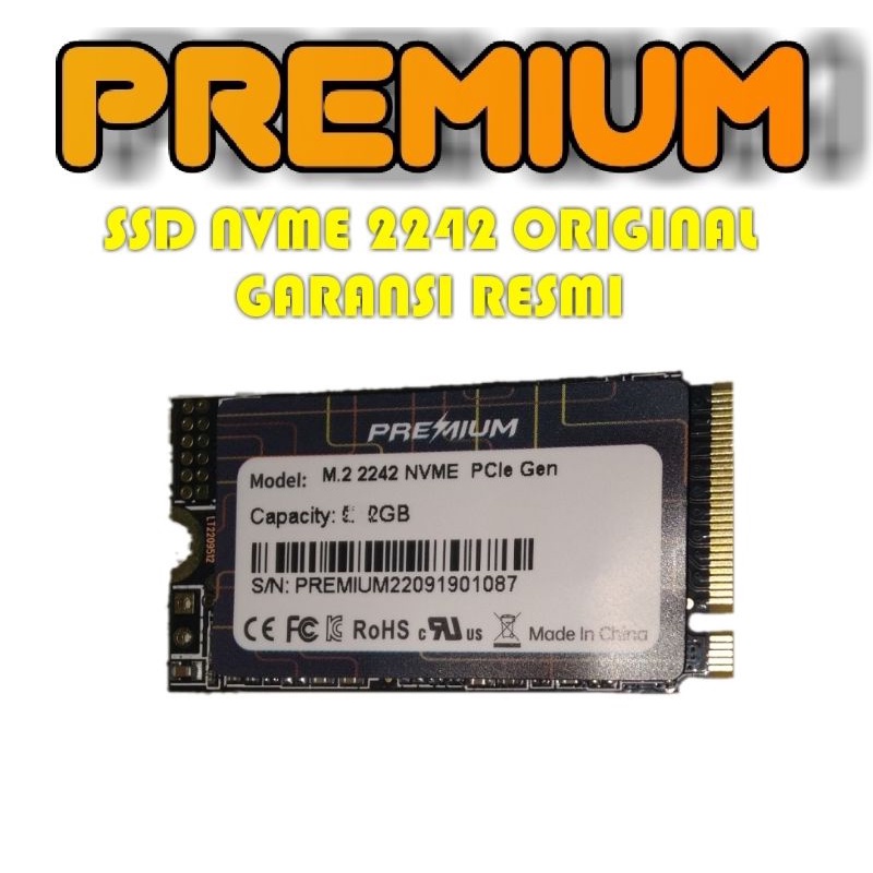 Promo SSD M2 2242 NVME 256 GB (Merk Campur) Diskon 23% di Seller