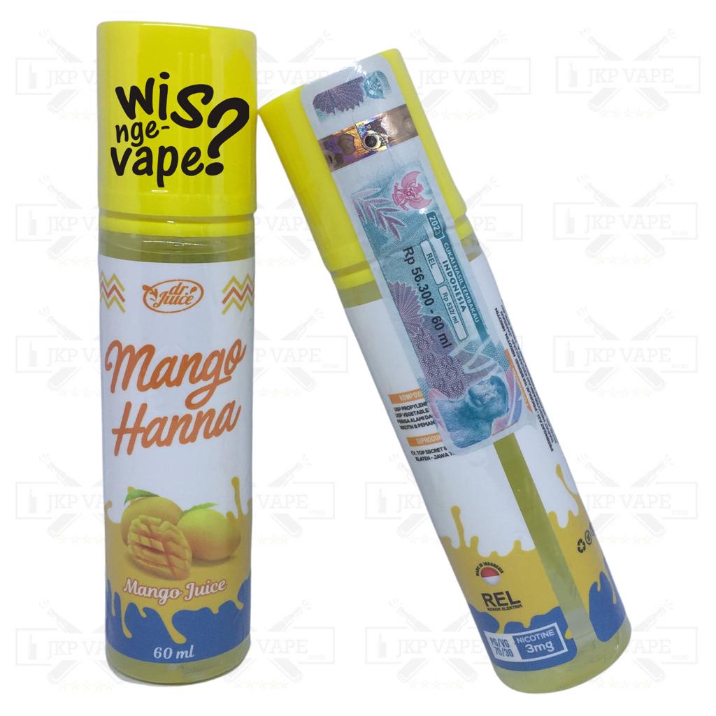 Jual Mango Hanna Mango Juice 60ml Liquid Vape Mango Ice By Dr Juice