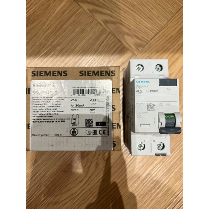 Jual Siemens 5SV4312-0 25A 30mA 2P RCCB 230V | Shopee Indonesia