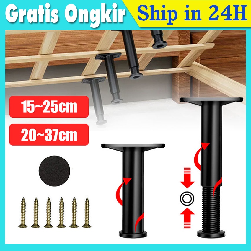 Jual Adjustable Range Self-adhesive Bed Headboard Stopper Anti-Shake ...