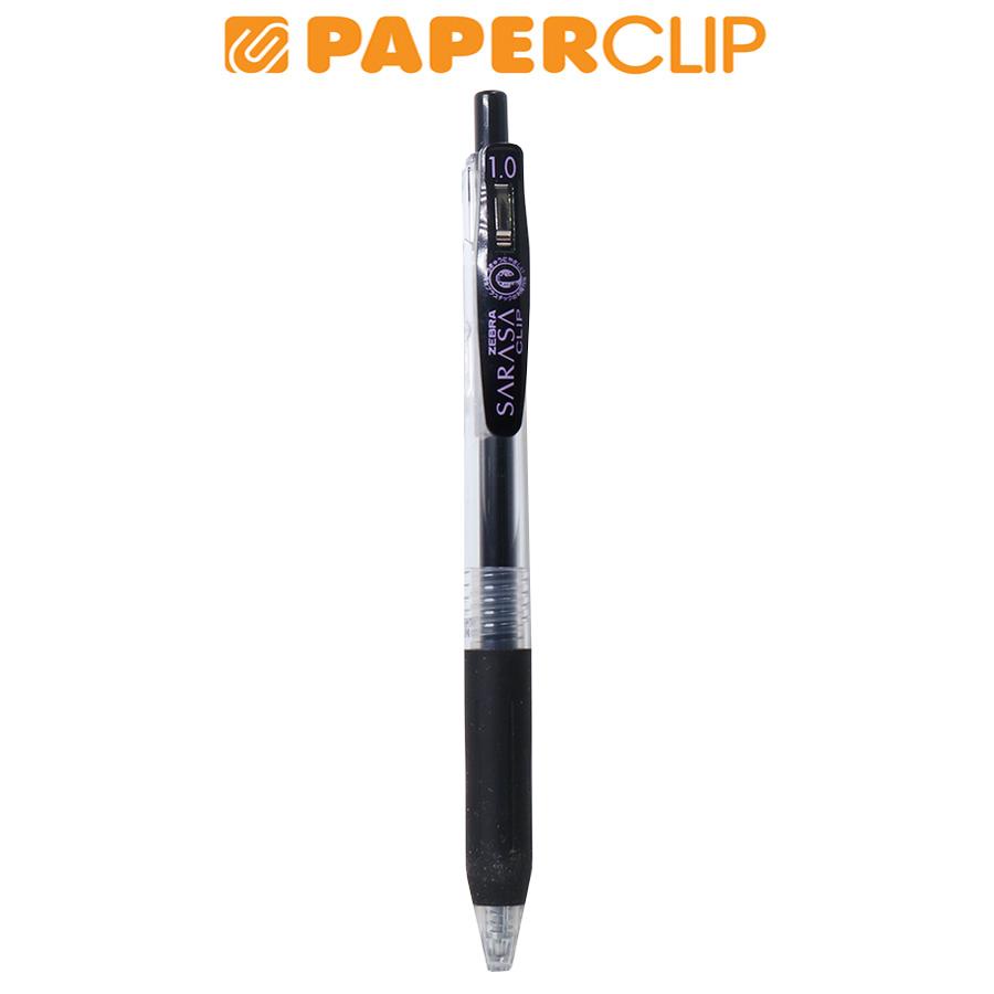 BALLPOINT / PEN ZEBRA SARASA CLIP 10 BLACK