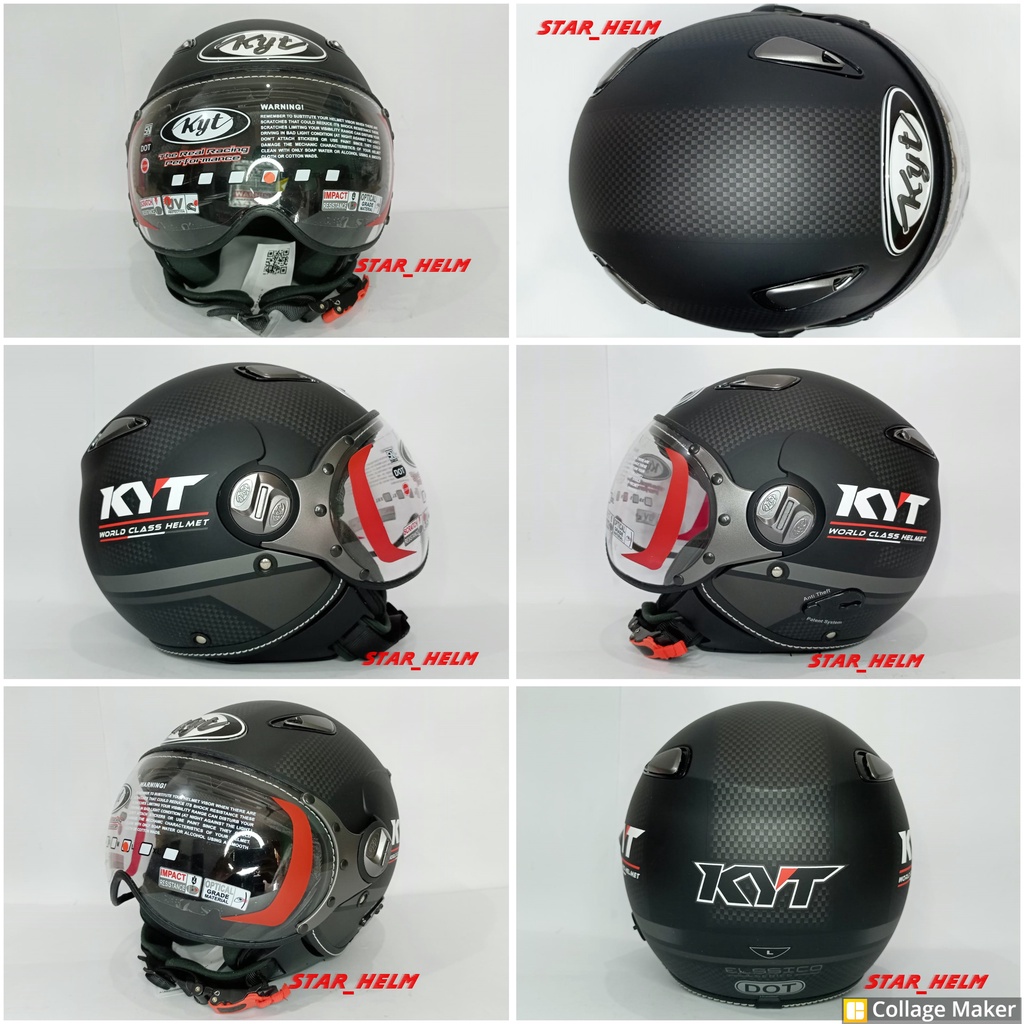 Jual HELM KYT ELSICO ORIGINAL 100 Shopee Indonesia