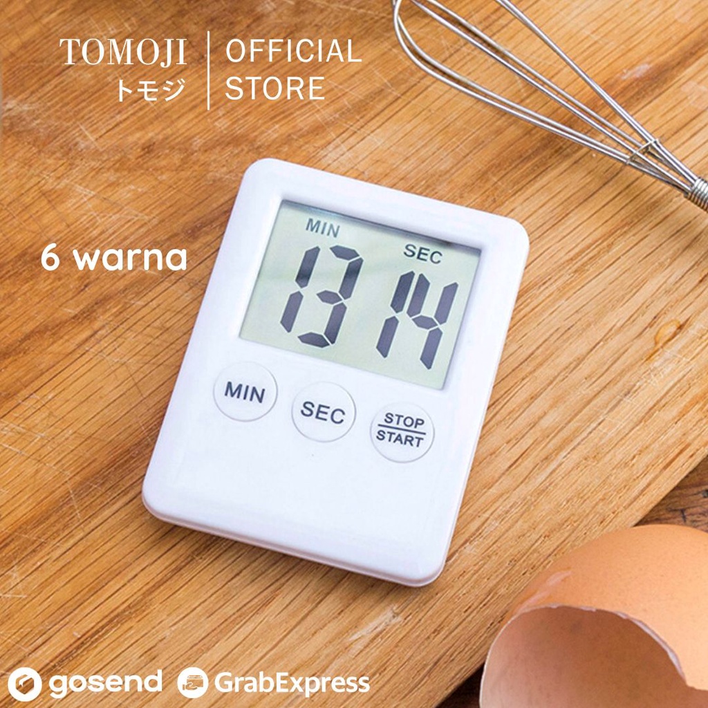 Jual Tomoji Timer Digital - Timer Dapur - Digital Alarm Timer Kitchen ...