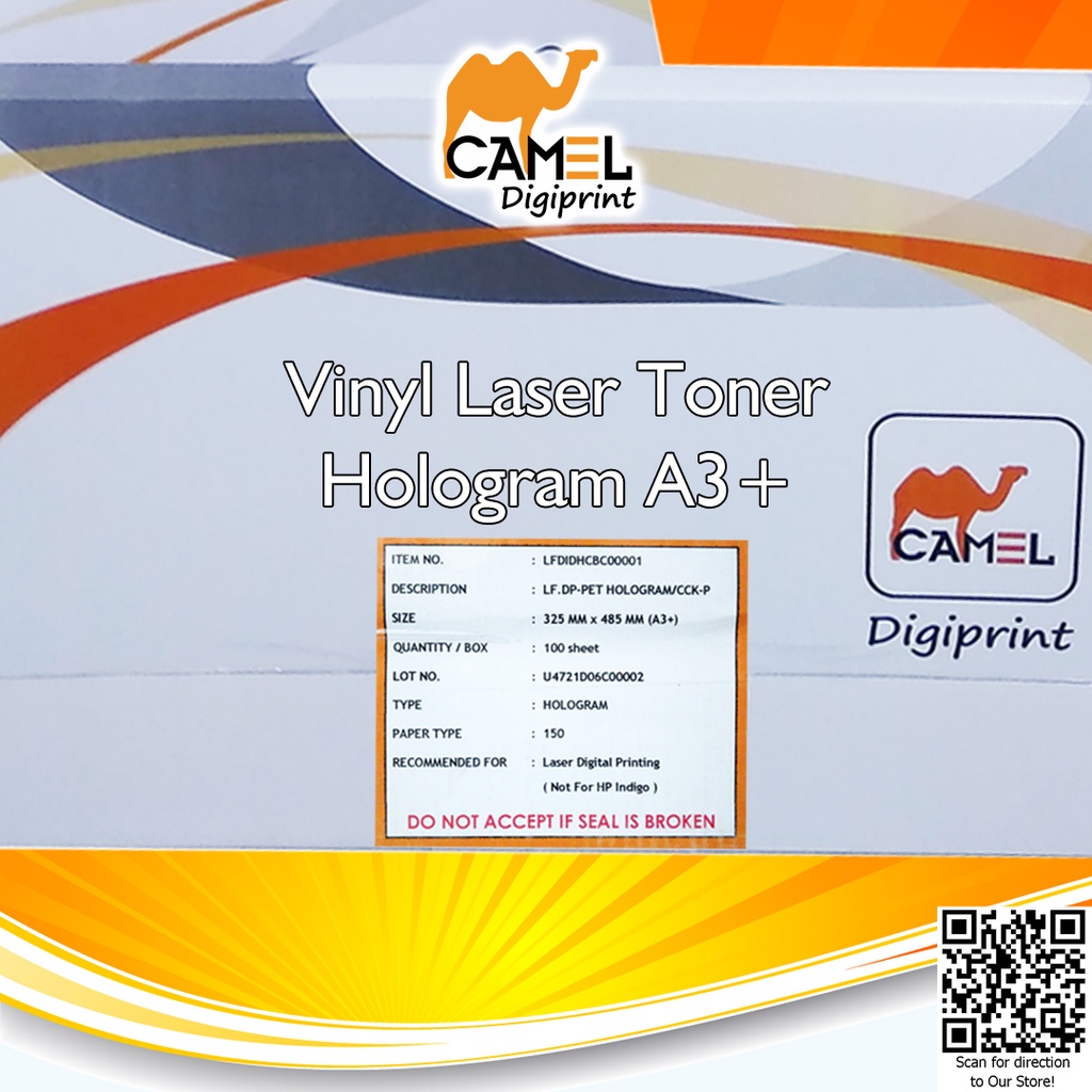 Jual Camel Digi Print Sticker Vinyl Hologram Laser A3 Stiker Pelangi ...