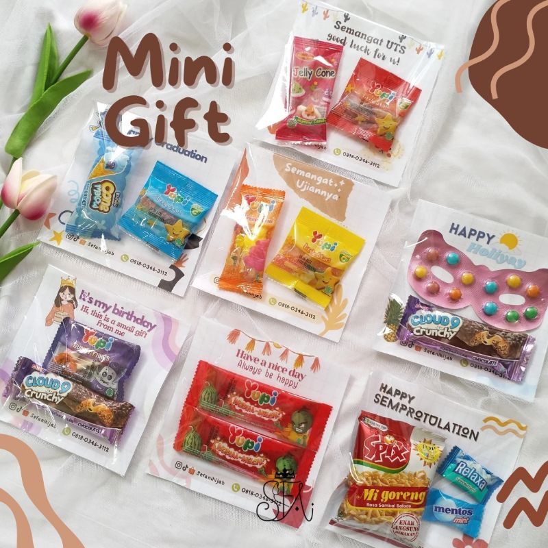Jual MINI GIFT SNACK / MINI GIFT VIRAL / HAMPERS MINI / HAMPERS SNACK ...