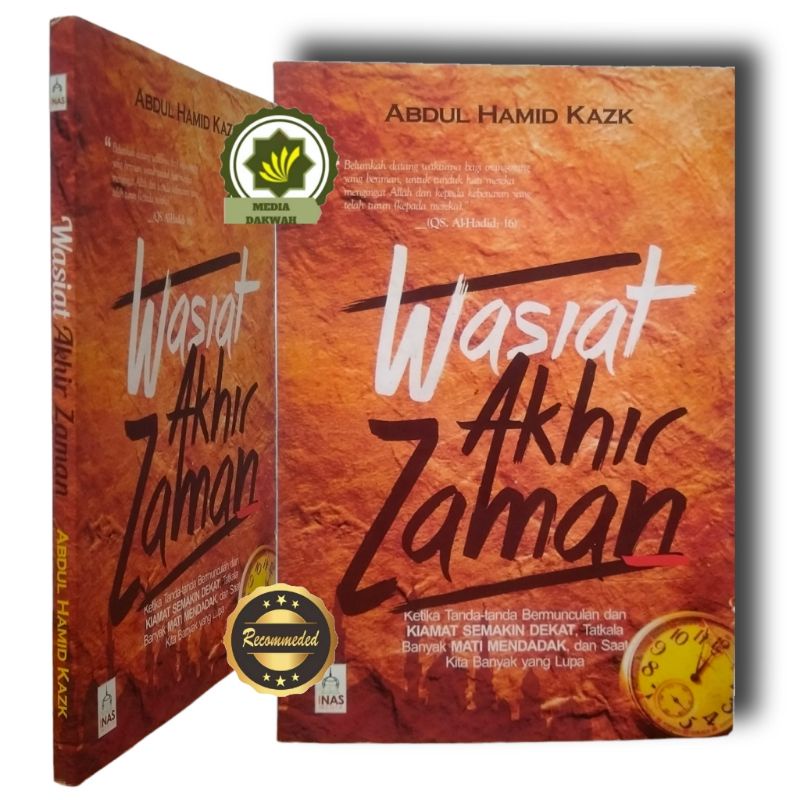 Jual Buku WASIAT AKHIR ZAMAN Ketika Ada Tanda-Tanda Bermunculan Dan ...