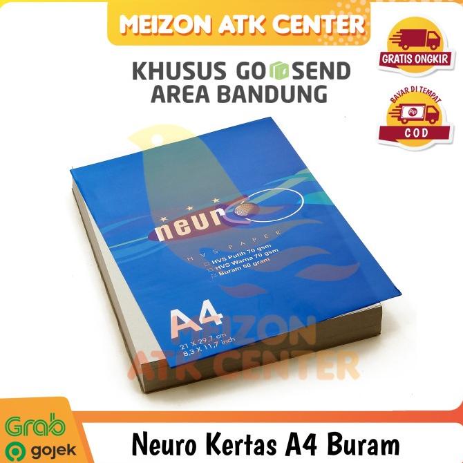 Jual Khusus Gosend!!! Neuro Kertas Buram A4 / Kertas Koran A4 Atk Murah ...