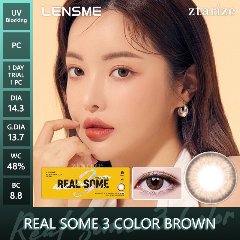 Jual ztarize - Ready Stock - Trial LENSME 🇰🇷 NOBLE MYSTIC Real Some 3 ...