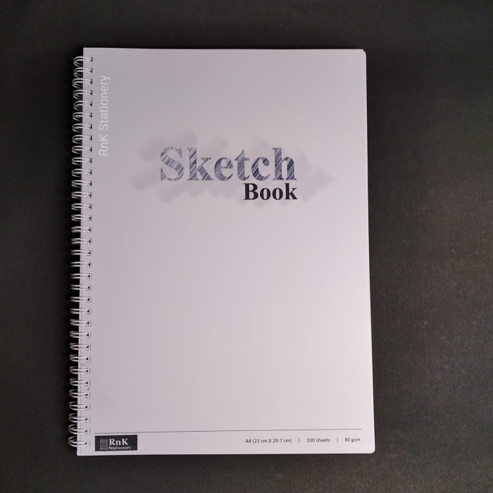 Jual Buku Gambar Sketch Book A4 100 Lembar 80 Gsm Jilid Spiral Ring