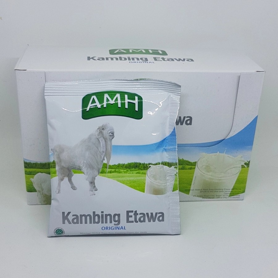 Jual Amh Box Vanilla - Susu Kambing Etawa AMH Full Cream Kemasan Box ...