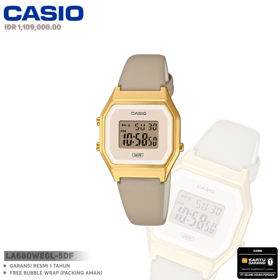 Jual Casio LA680WEGL-5DF Original | Shopee Indonesia