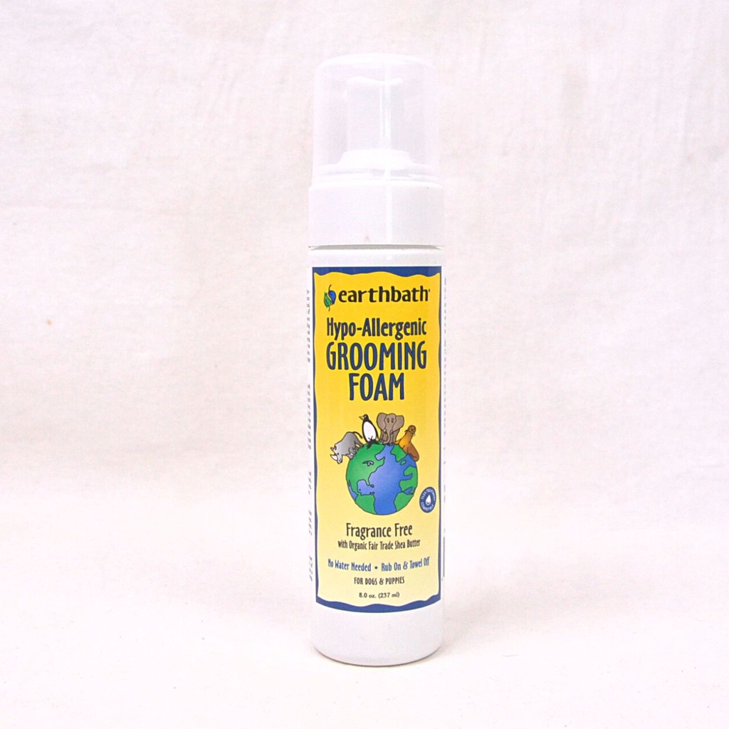 Jual EARTHBATH Shampoo Anjing Hypo Allergenic Grooming Foam 237ml