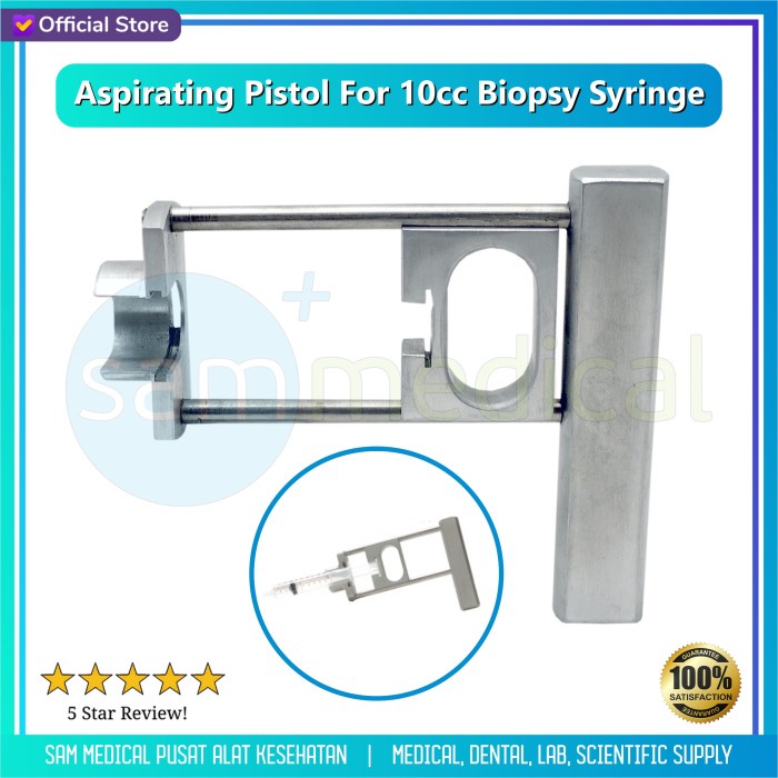 Jual Aspirating Pistol For 10cc Biopsy Syringe JAPAN Style Shopee