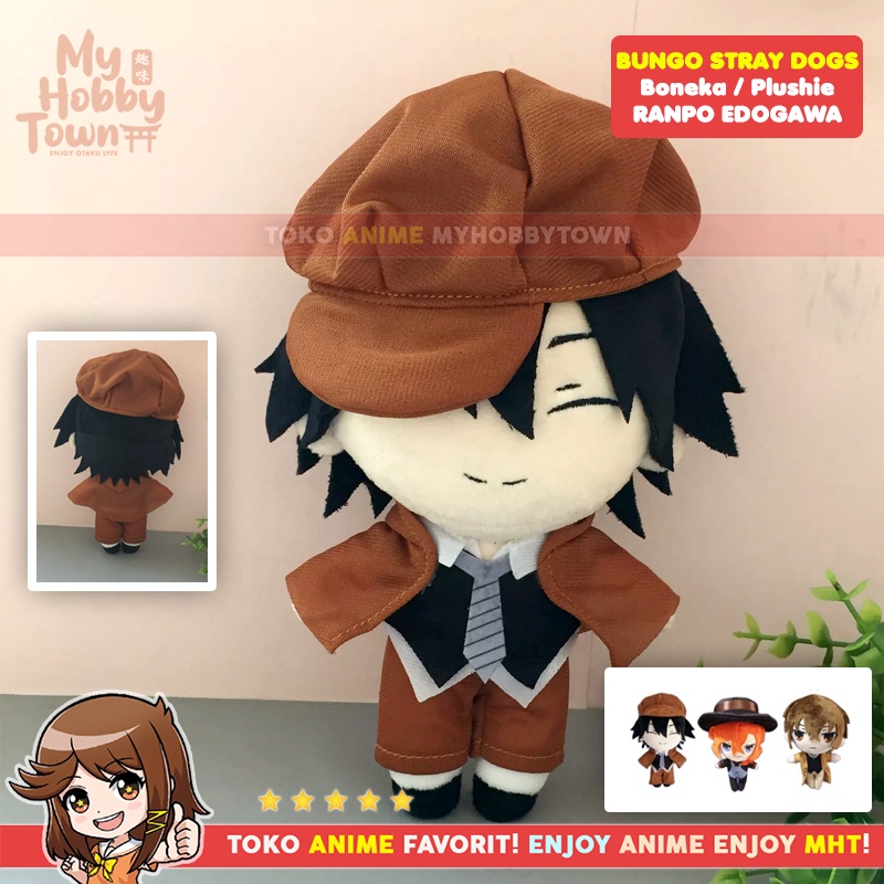 Jual Boneka Karakter Anime Bungou Stray Dogs Ranpo Edogawa Plushie Doll ...