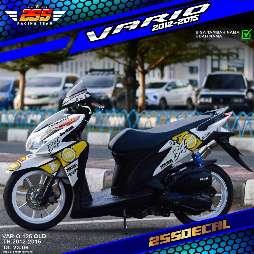 Jual Decal Stiker Honda Vario125 Old/Lama Fullbody Tahun 2012 2013 2014 ...