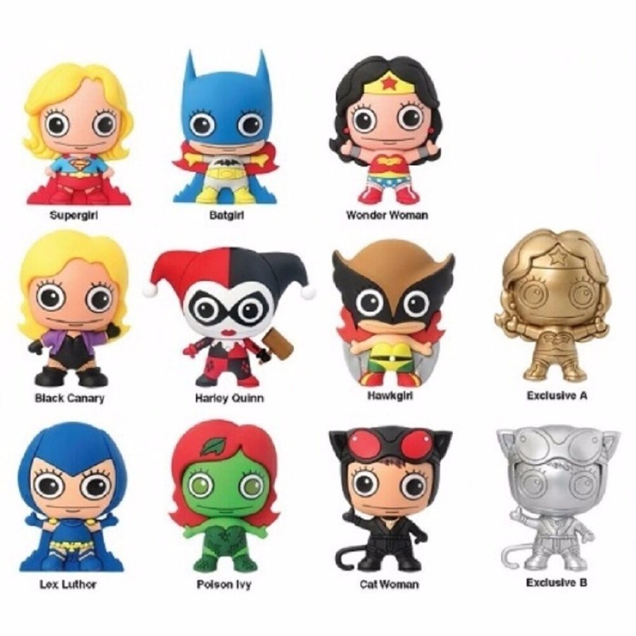 Jual Woman Of DC Universe 3D FIGURAL KEYRING Mystery Pack - Gantungan ...