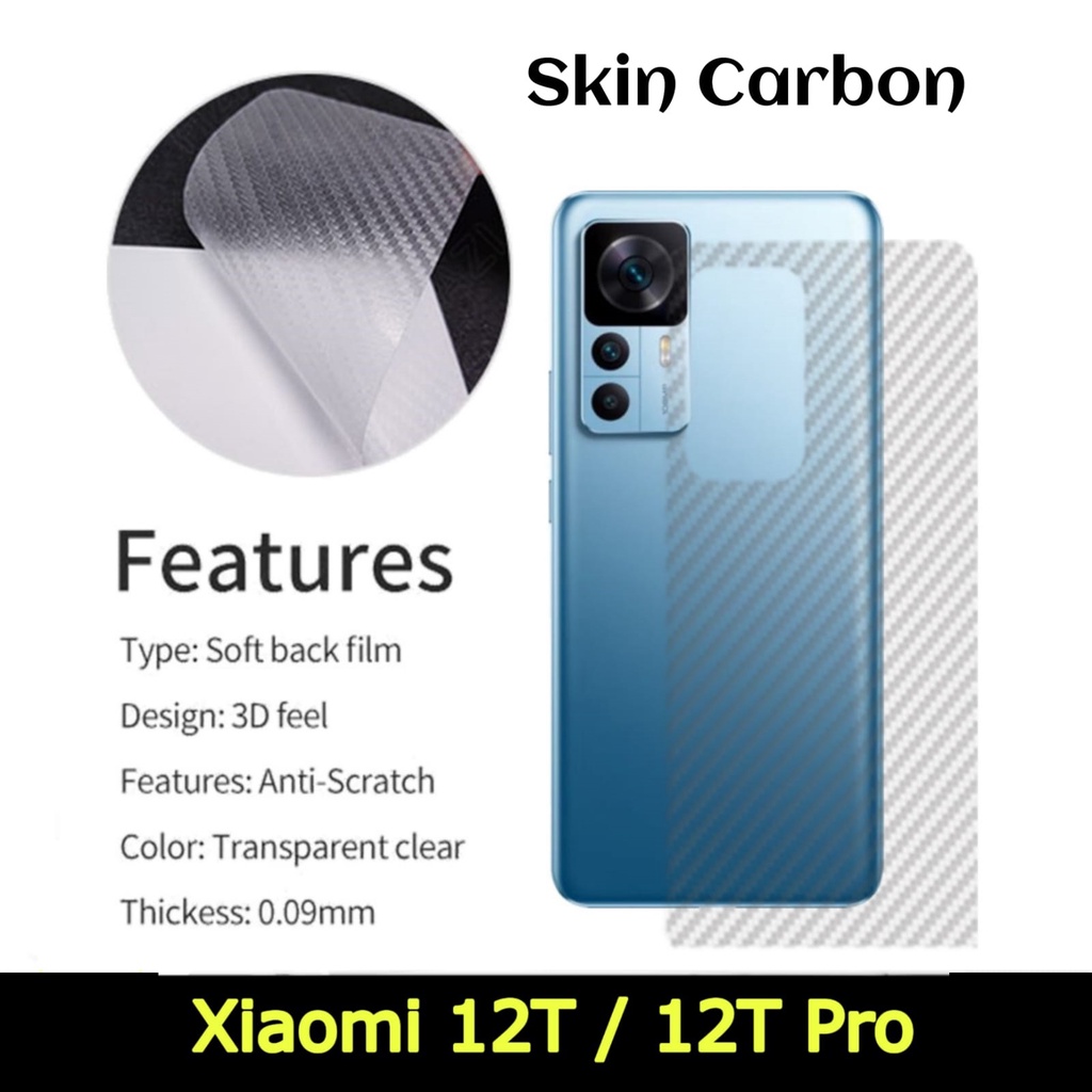 Apgo Skin Posteriore Per Xiaomi 12T Pro – Pellicola Protettiva In Vinile, Texture Camo Blu, Antigraffio - 2