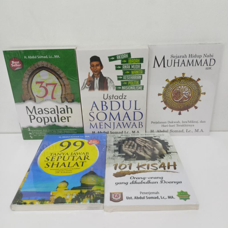 Jual Paket 5 Buku 37 Masalah Populer - Ustadz Abdul Somad Menjawab ...