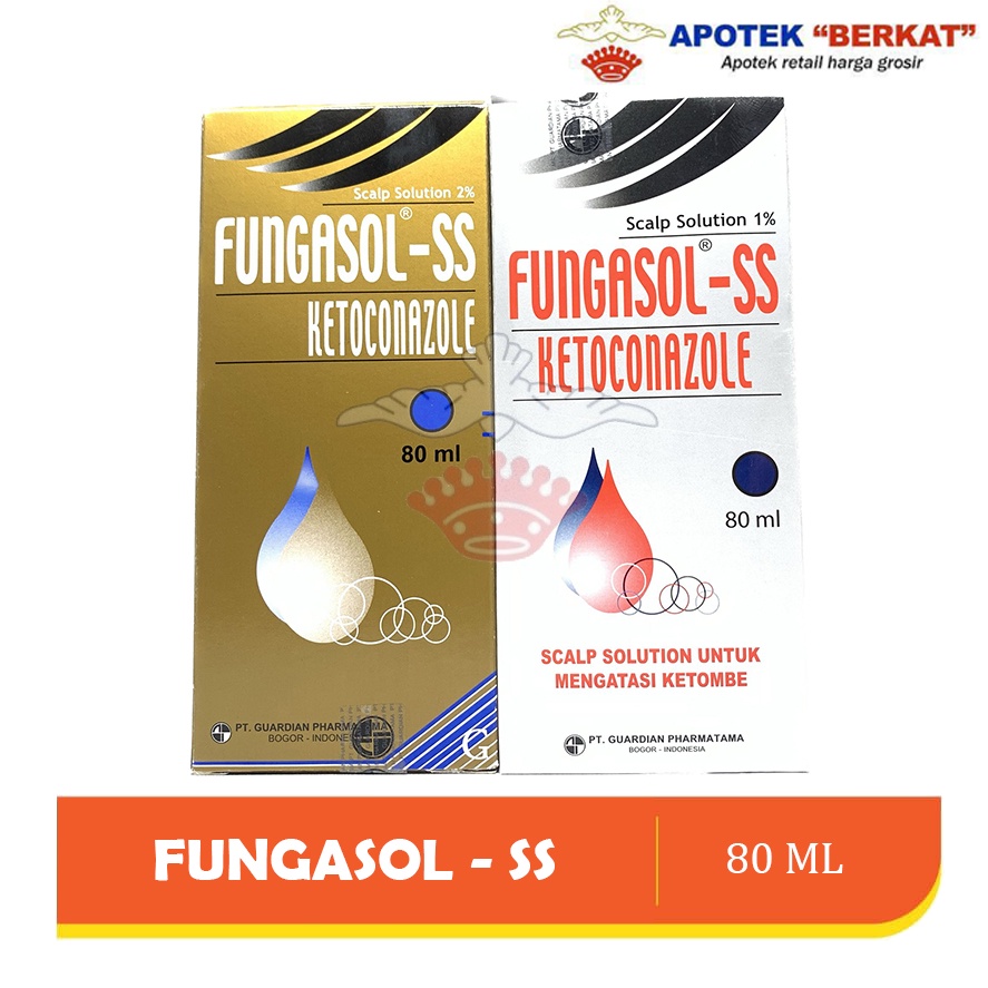 Jual Fungasol Ss 1%/2% Shampoo 80 Ml / Shamphoo / Pembasmi Ketombe ...