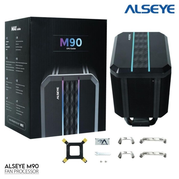 Jual Cooler Alseye M90 Cpu Cooler / Cpu Cooler Alseye M90 / Alseye M 90 ...