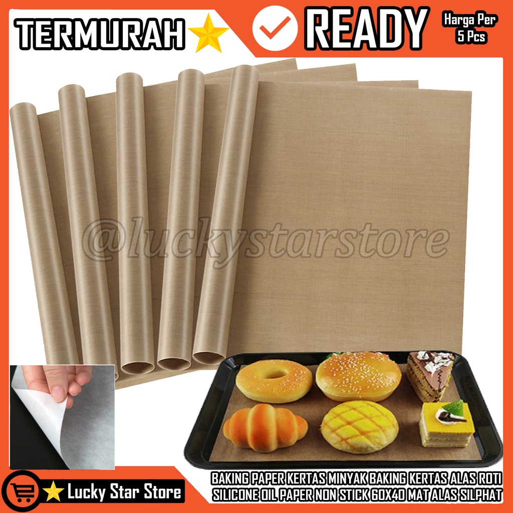 Jual Kain Silpat Kertas Roti Alas Panggang Oven Loyang Baking Sheet