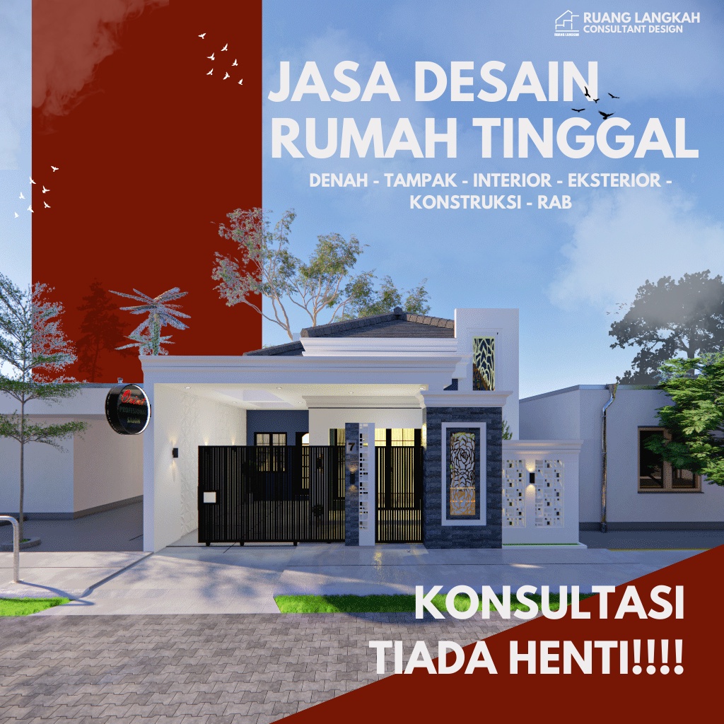 Jual DESAIN EKSTERIOR RUMAH | Shopee Indonesia