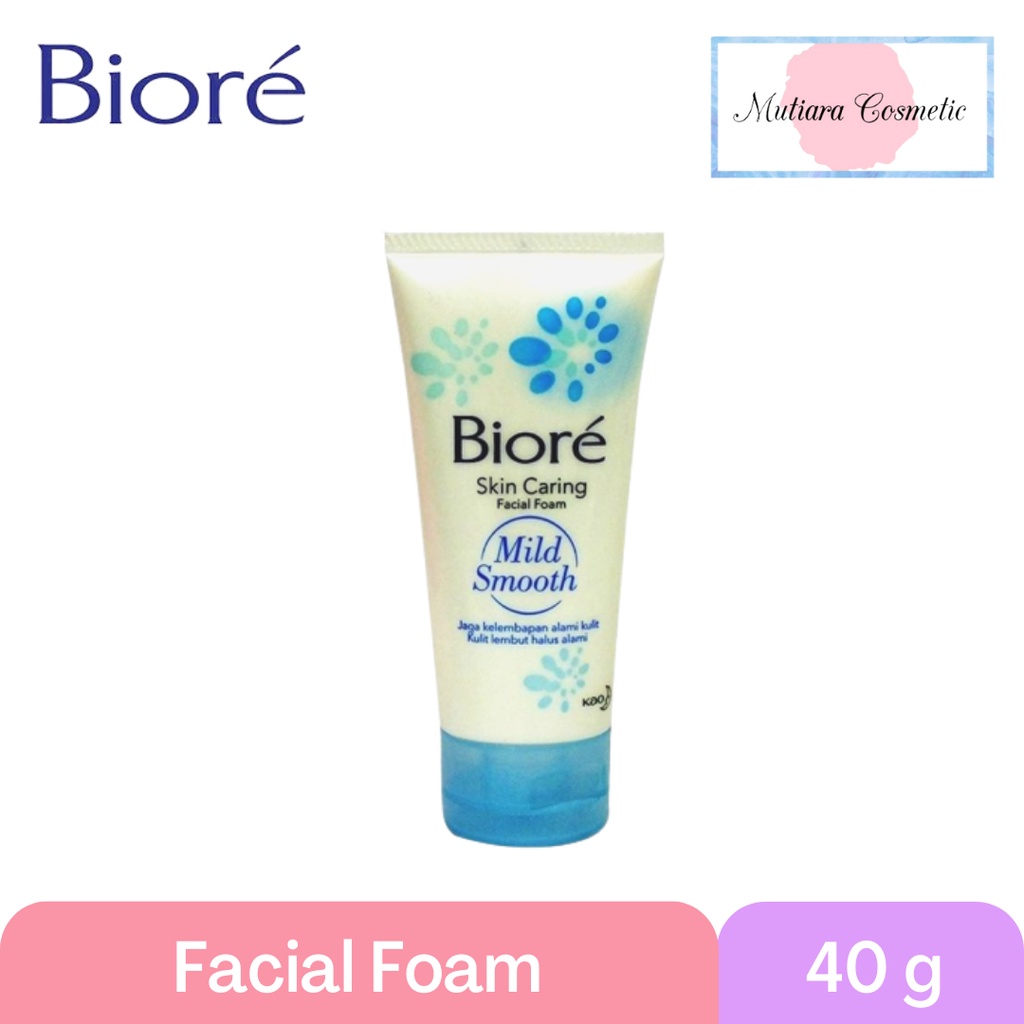 Jual Biore Facial Foam Mild Smooth 40g Shopee Indonesia