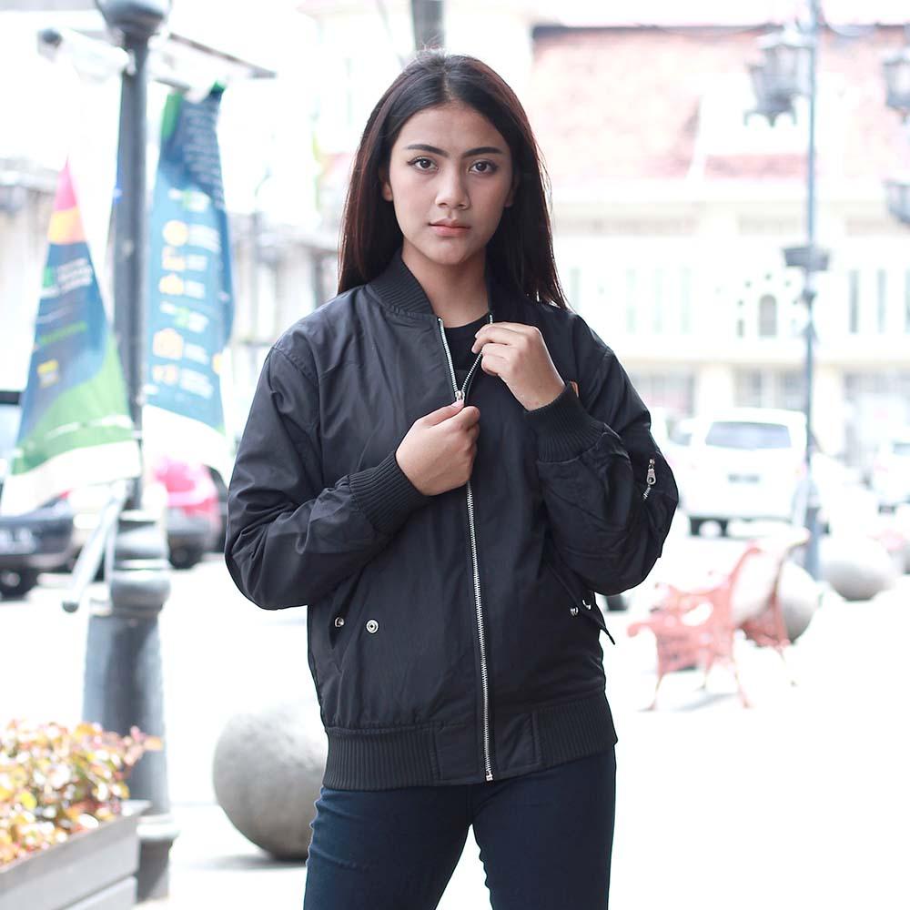 Jual INFICLO Jaket Bomber Wanita Jacket Parasut Cewek Original Kekinian