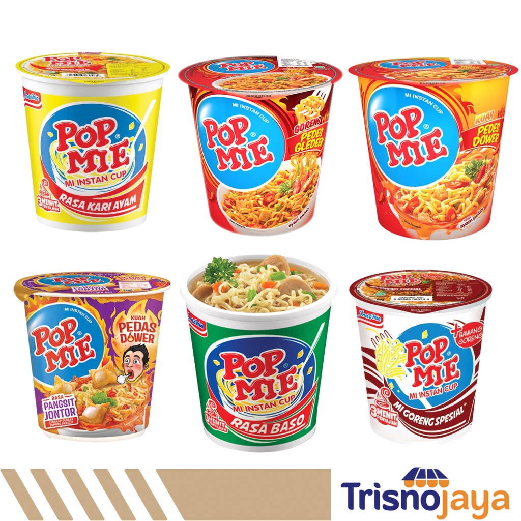Jual Pop mie all varian popmie 75 gram | Shopee Indonesia