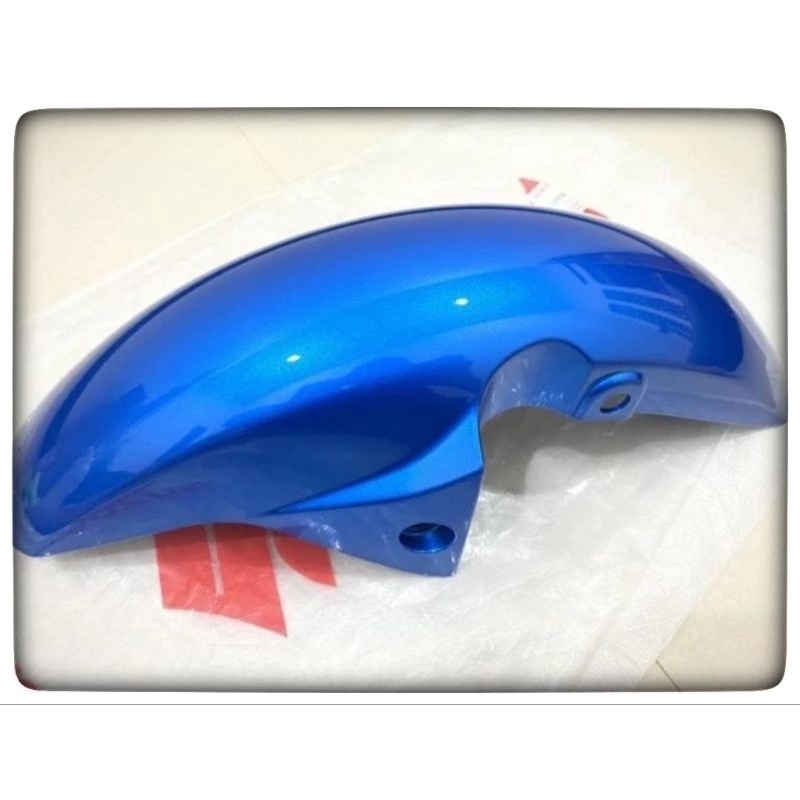 Jual PRODUK BARU SPAKBOR DEPAN BIRU METALIK GSX R S 150 ORI SGP ...