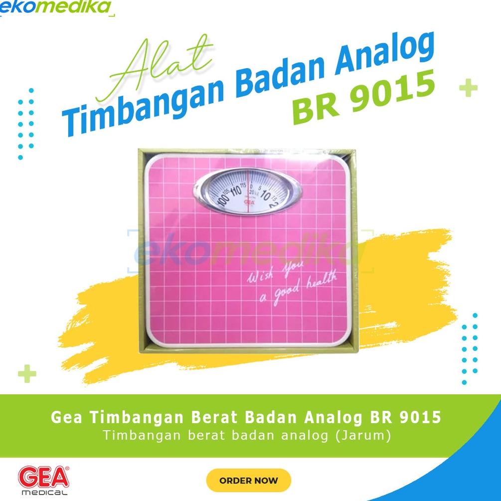 Jual Produk Qzkf7 Timbangan Berat Badan Analog Jarum Manual Gea Br 9015 Br9015 Timbangan 1556