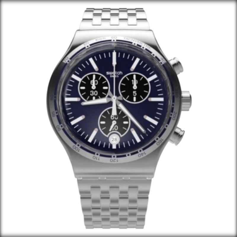 Jual SWATCH YVS445G DRESS MY Jam Tangan Pria CHRONOGRAPH Original Swiss Shopee Indonesia