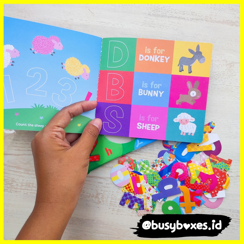 Jual Busyboxes.id Mainan anak edukasi anak menempel tempel sticker ...